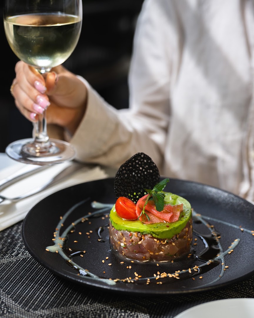 La Langouste — une assiette